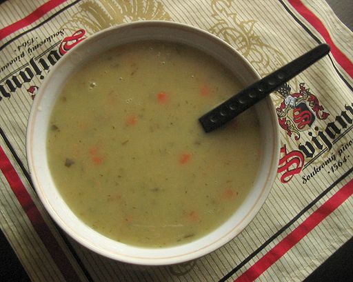 Zupa Ogorkowa, or Polish cucumber soup