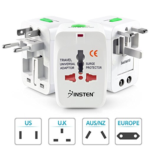 Universal plug adapter for traveling