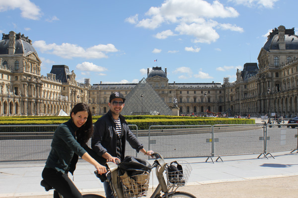 Alec and Ambra of Still Served Warm, in Paris