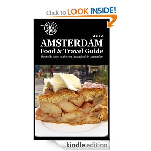 Amsterdam food and travel guide on Kindle, by Eat Your World