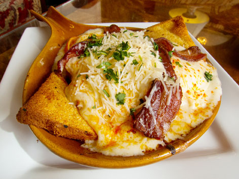 Hot Brown sandwich at the Brown Hotel in Louisville, KY