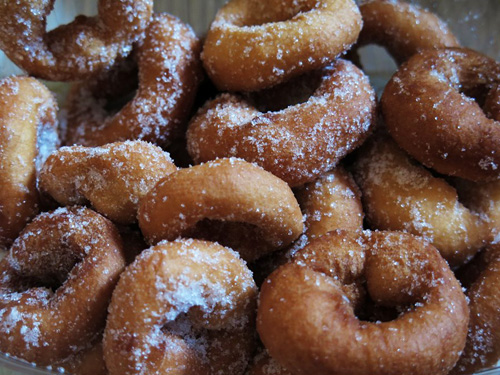 Doughnuts from the monastery of Santa Paula in Sevilla, Spain