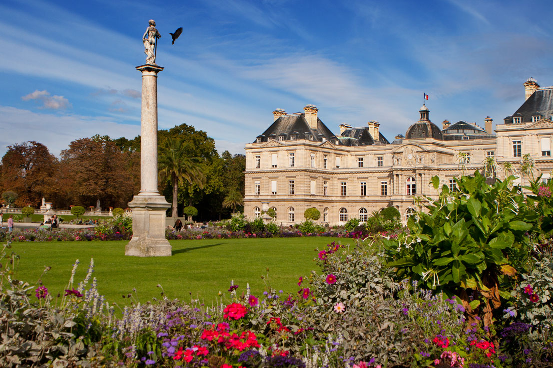 Jardin du Luxembourg (Luxembourg Garden) in Paris, France