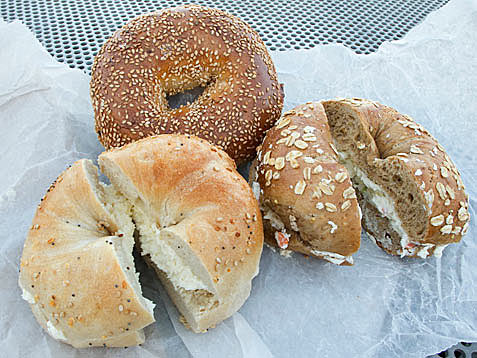 Bagels in Manhattan, New York City