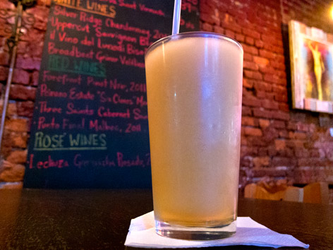 A frozen daiquiri in New Orleans