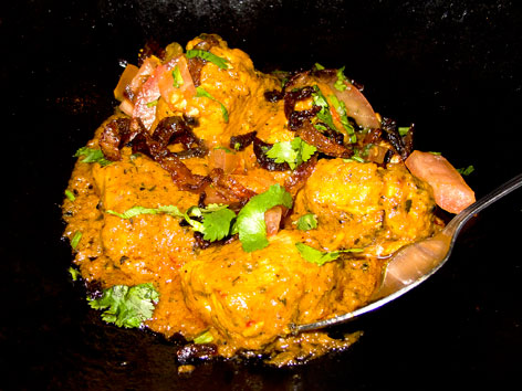 Chicken tikka masala from Tayyabs in London
