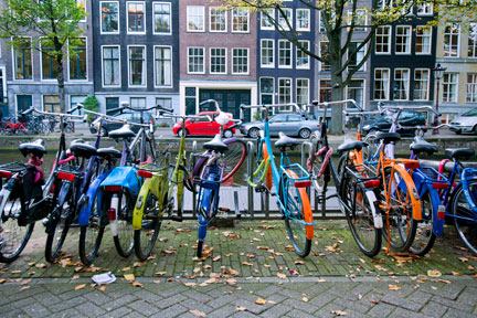 Bicycles in Amsterdam