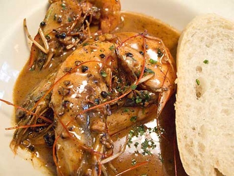 BBQ shrimp from New Orleans