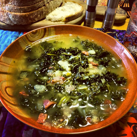 Caldo Verde Portuguese Soup
