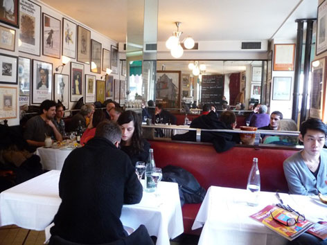 Chez Rene, a restaurant in Paris, France