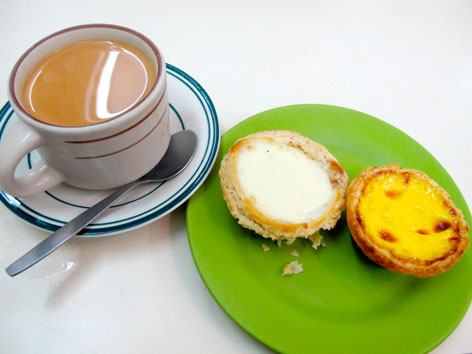 Egg tarts in Macau