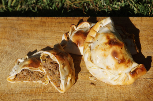 Empanadas in Mendoza, Argentina