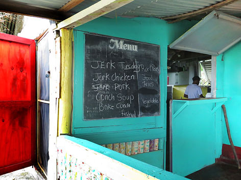 Fisherman Park restaurant in Long Bay, Jamaica