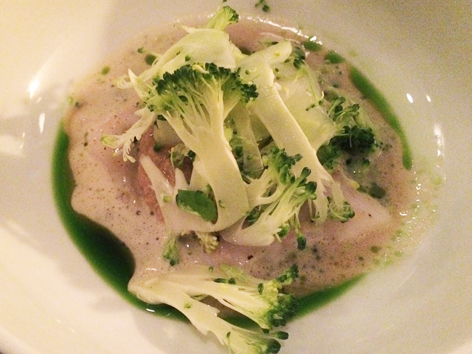 Hake with broccoli from Host in Copenhagen
