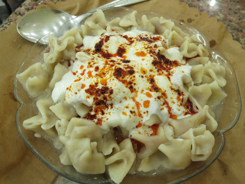 Manti from Istanbul, Turkey