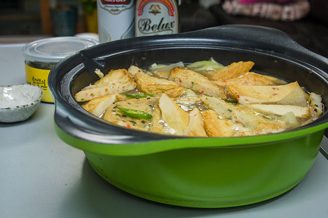 Korean fish cakes, or eomuk