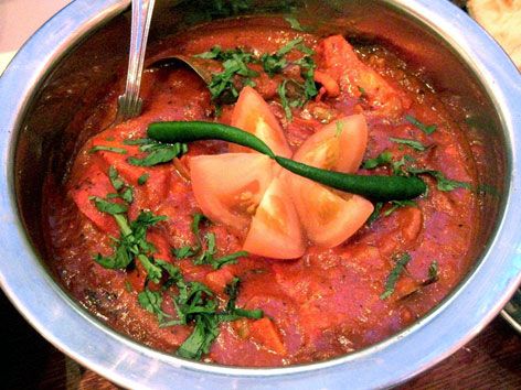 Bowl of curry in London