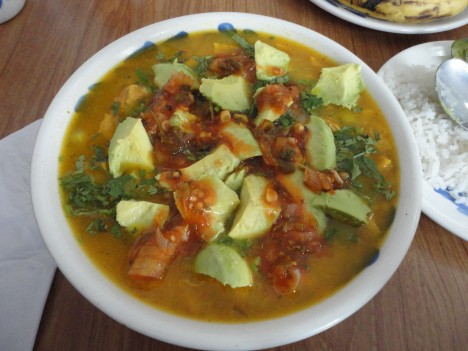Mondongo, a traditional tripe soup from Colombia