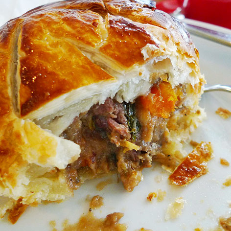 New Zealand beef-and-Guinness meat pie from The Fridge, Auckland