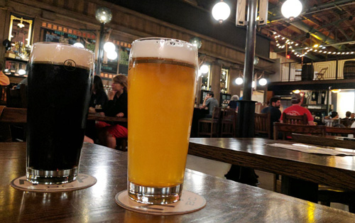 Local craft beer at North Park Beer Co. in San Diego
