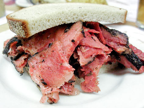 Pastrami on rye at Katz's Deli, NYC