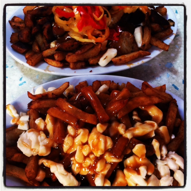 Poutine from La Banquise in Montreal, Quebec