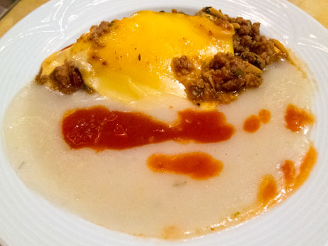 Queso relleno from Cancun, Mexico, Yucatan Peninsula