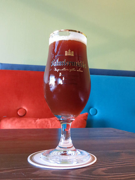 Local craft beer in Riga, Latvia