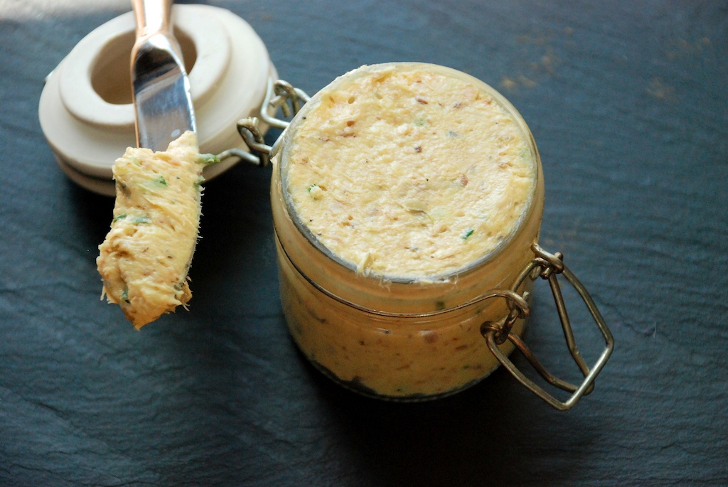 Sardine butter recipe, from the west coast of France