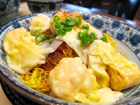 Shrimp roe noodles from Lou Kei in Macau