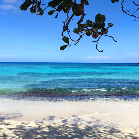 Winnifred Beach, in Port Antonio, Jamaica