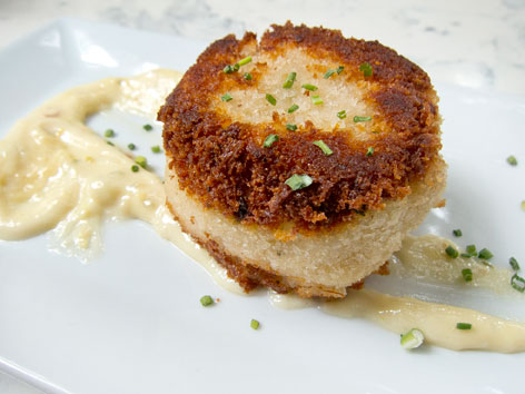 Carolina crab cake from 82 Queen in Charleston, SC