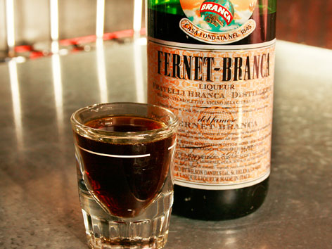 A shot of Fernet in San Francisco, CA