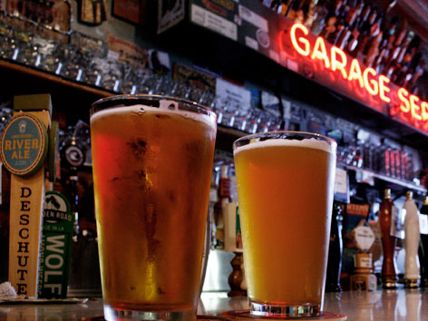 Local craft beer from Northern California at Toronado, in San Francisco