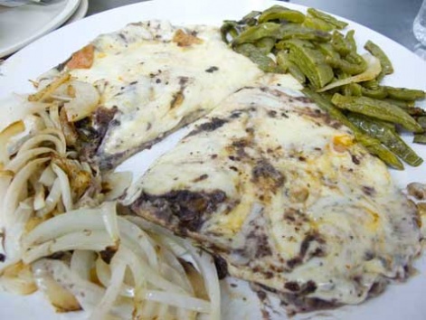 A huarache from Pepe Coyote's in Mexico City.