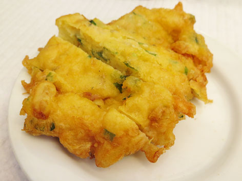 Pataniscas de bacalhau from a Lisbon tasca