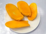 Fresh manggas or mangoes from Cebu, Philippines