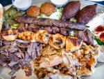 Lebanese food from Al-Ameer in Detroit.