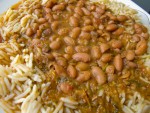 Rajma chawal from Baba Nagpal's Corner in Delhi, India.