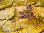 A tamal Oaxaqueño from Tamales Lety in Oaxaca.