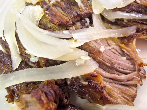 Vaca frita from Luis Galindo Latin American Cafeteria in Miami, Florida