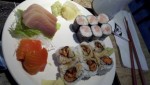 Sushi: salmon & tuna